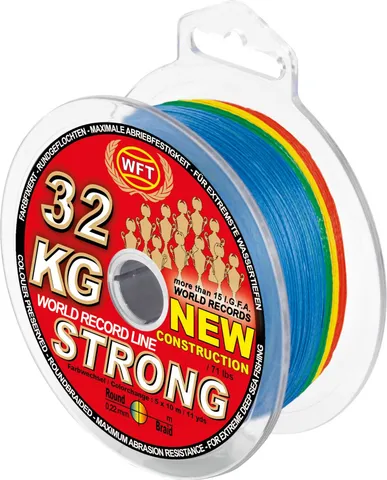 WFT Exact Sea King 550 Braided Line 0.22mm 32kg 260m Multicolor