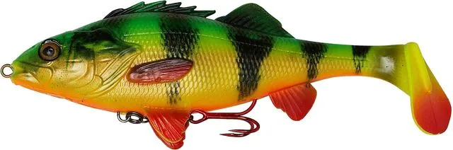 Savage Gear 4D Perch Shad 17.5cm 67g Firetiger
