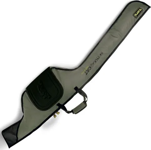 Black Cat Battle Cat Einzelrutentasche Rutentasche 1rods Nylon Wallerrute / Welsrute (montierte Steckrute)