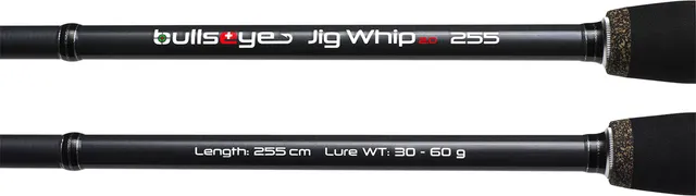 Bullseye Jig Whip 2.0 Spinnrute 255 30–60g 2pc