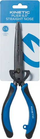 Kinetic CS Zange Straight Nose 22cm Blau/Schwarz