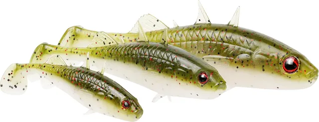 Westin Stanley The Stickleback Shadtail 9cm 7g 3pc Dark Water Mix 10