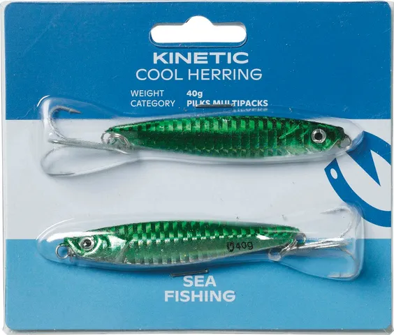 Kinetic Cool Herring Blinker 60g Green/Silver