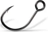 VMC 7237 Light Inline Hook 10 0.35g 7pcs Black Nickel