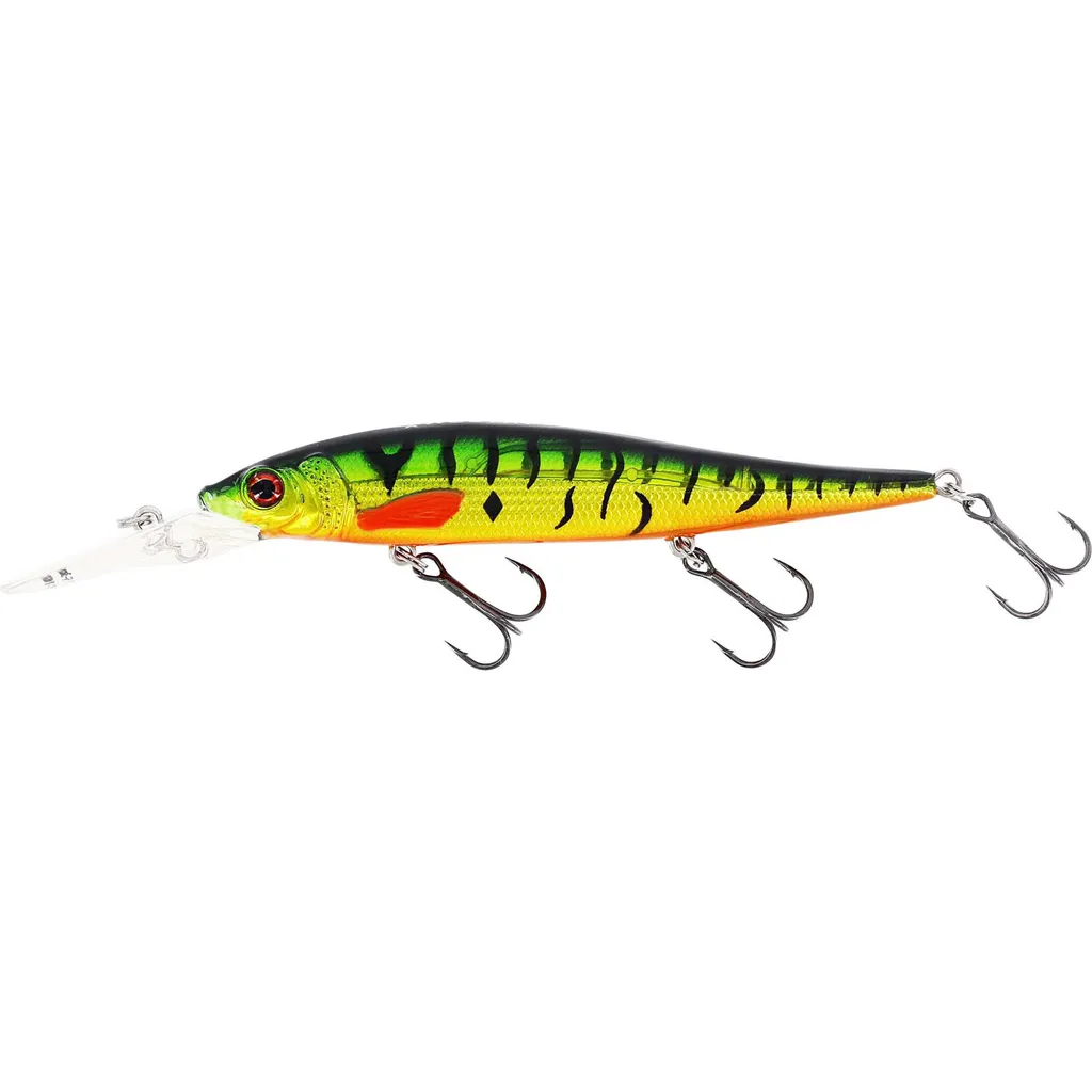 Westin Jerkbite MR Wobbler 11cm 15g Suspending Firetiger Flash