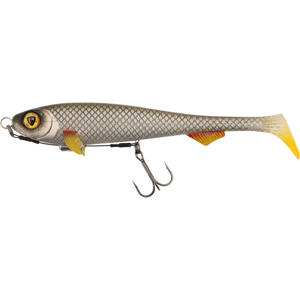 Fox Rage Super Slick Shad Loaded Swimbait 18cm UV Young Perch