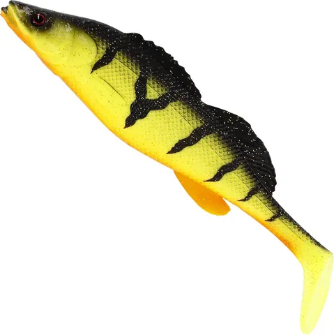 Westin Zanderteez Shadtail 8.5cm 6g Fire Perch