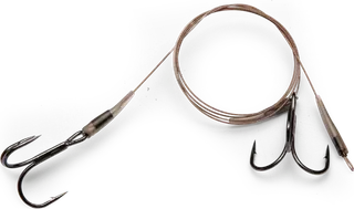 Zebco DB Series Universal Leader 14kg Sz 8 Carbon Steel