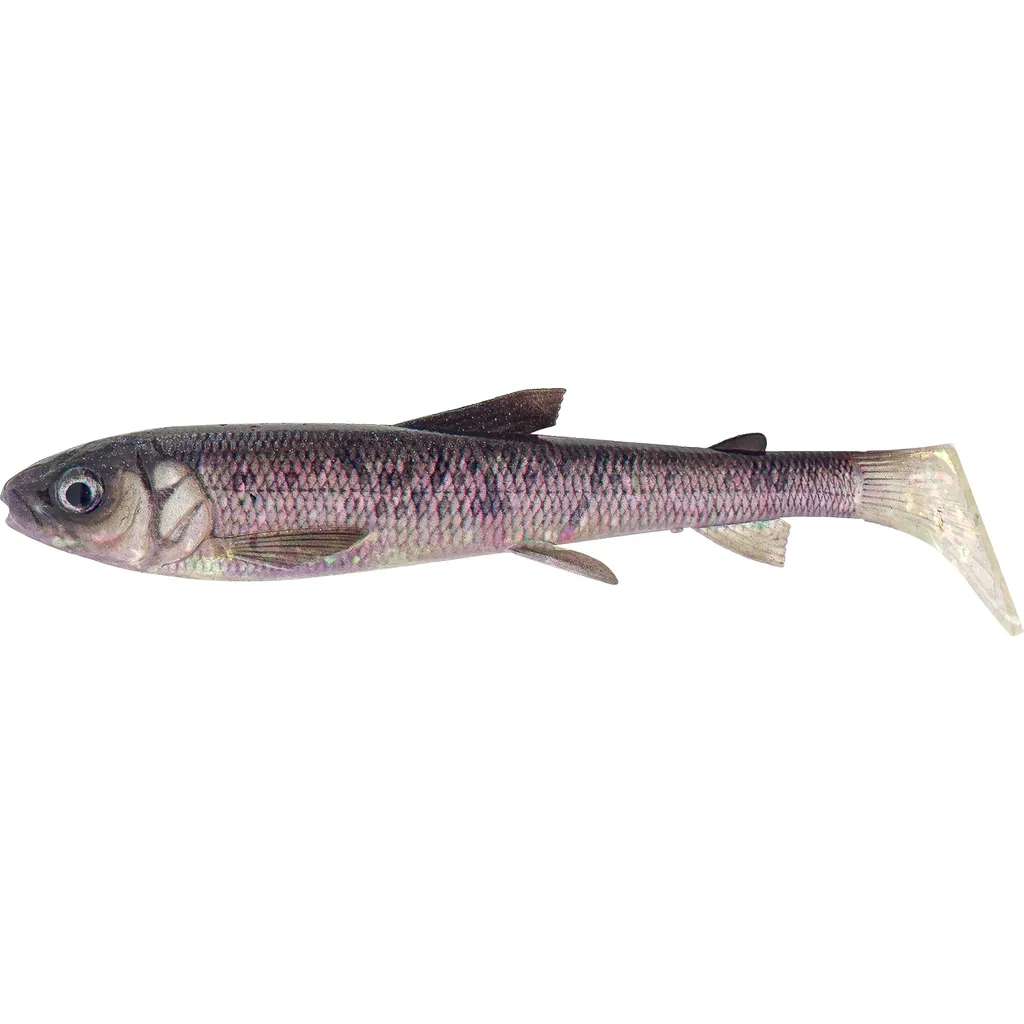 Savage Gear 3D Whitefish Shad Gummifisch 23cm 94g Bone Ghost 1 Stk