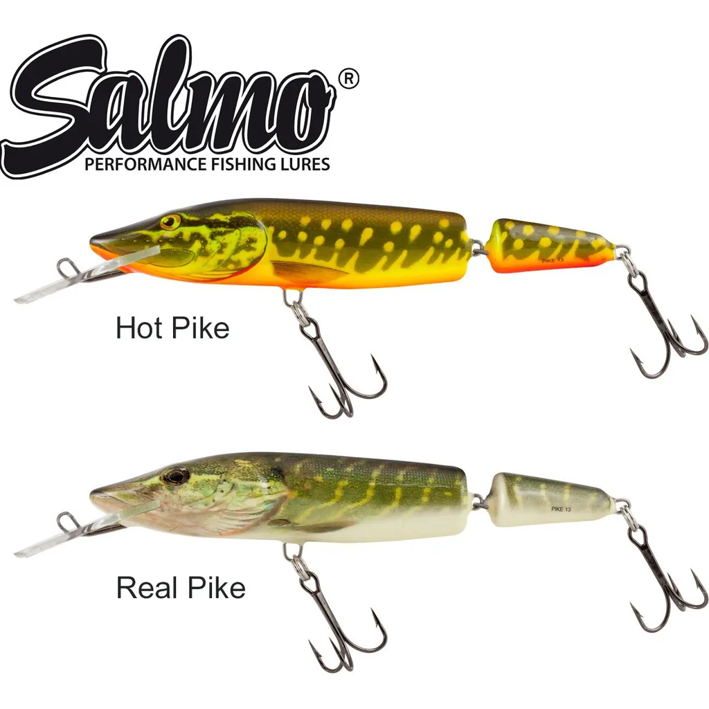 Salmo Pike Jointed Deep Runner Wobbler 13cm 2–3m