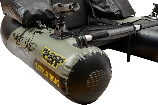 Black Cat Battle Boat Belly Boat 170cm PVC