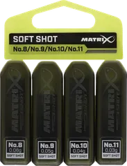 Matrix Soft Shot Dispenser 8–11 4pcs Lead Round