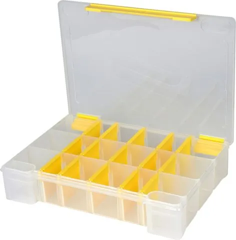 Spro TBX Tackle Box 50M 25x17.5x5cm Plastic Clear
