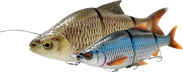 Savage Gear 4D Line Thru Roach Softbait 25cm 206g Slow Sinking Bream