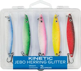 Kinetic Jebo Spoon Herring Glitter 18g 5pc