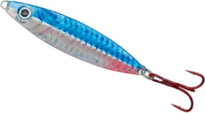 Kinetic Dragon Skirted Jig 80g 9.5cm Silver/Blue