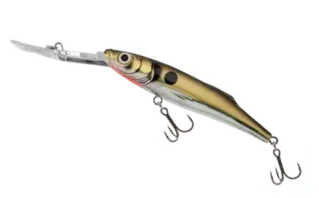 Salmo Freediver Super Deep Runner 9cm 12.2m 24.8g Gold Black Back