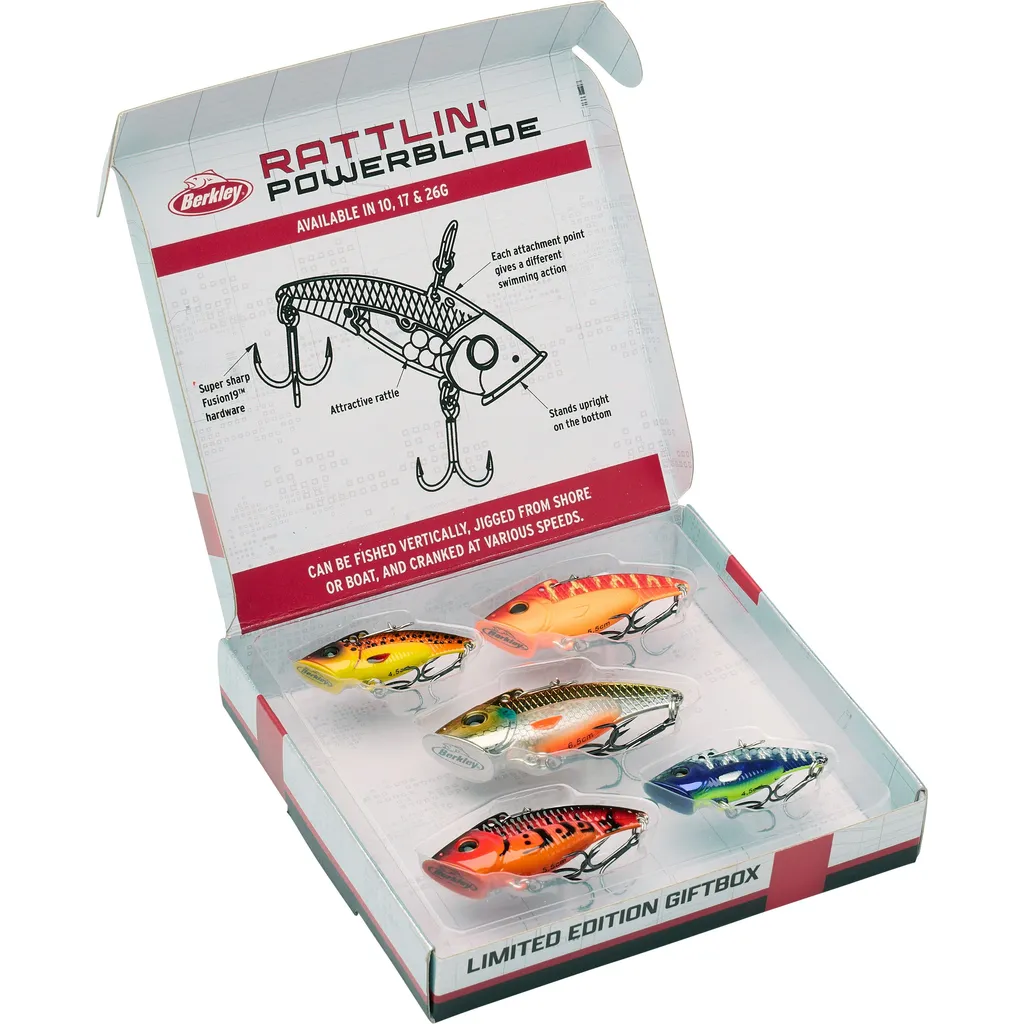 Berkley Rattling PowerBlade Gift Box Köder-Set 1590966