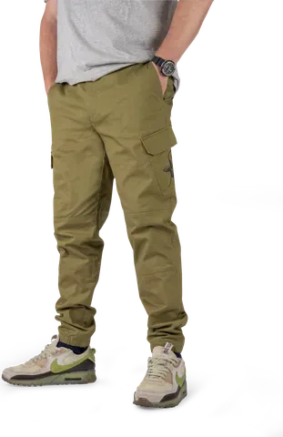 Black Cat Cargo Trousers 3XL Green