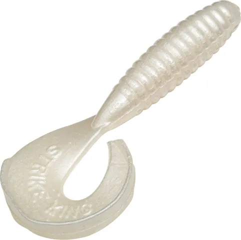Strike King Rage Grub 10cm Pearl