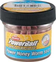 Berkley PowerBait Power Honey Worm 2.5cm 60g Bubblegum