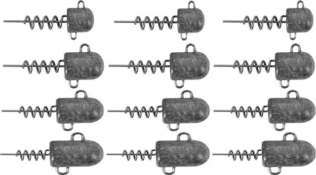 Fox Rage Corkscrew Jig Heads 5–20g 12pcs Bullet
