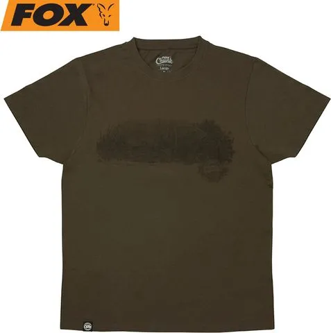 Fox Dark Khaki Scenic T-Shirt S