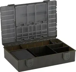 Fox Edges Loaded Medium Tackle Box 27x19x7cm 37 Compartments Plastic