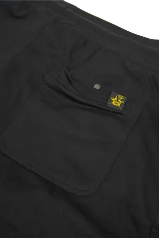 Black Cat Joggers Pants Medium Black