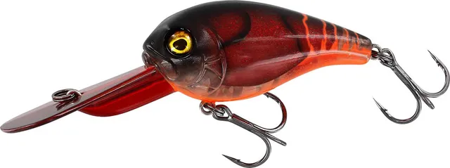 Westin MegaBite DR Crankbait 3–4m 3D Fire Craw