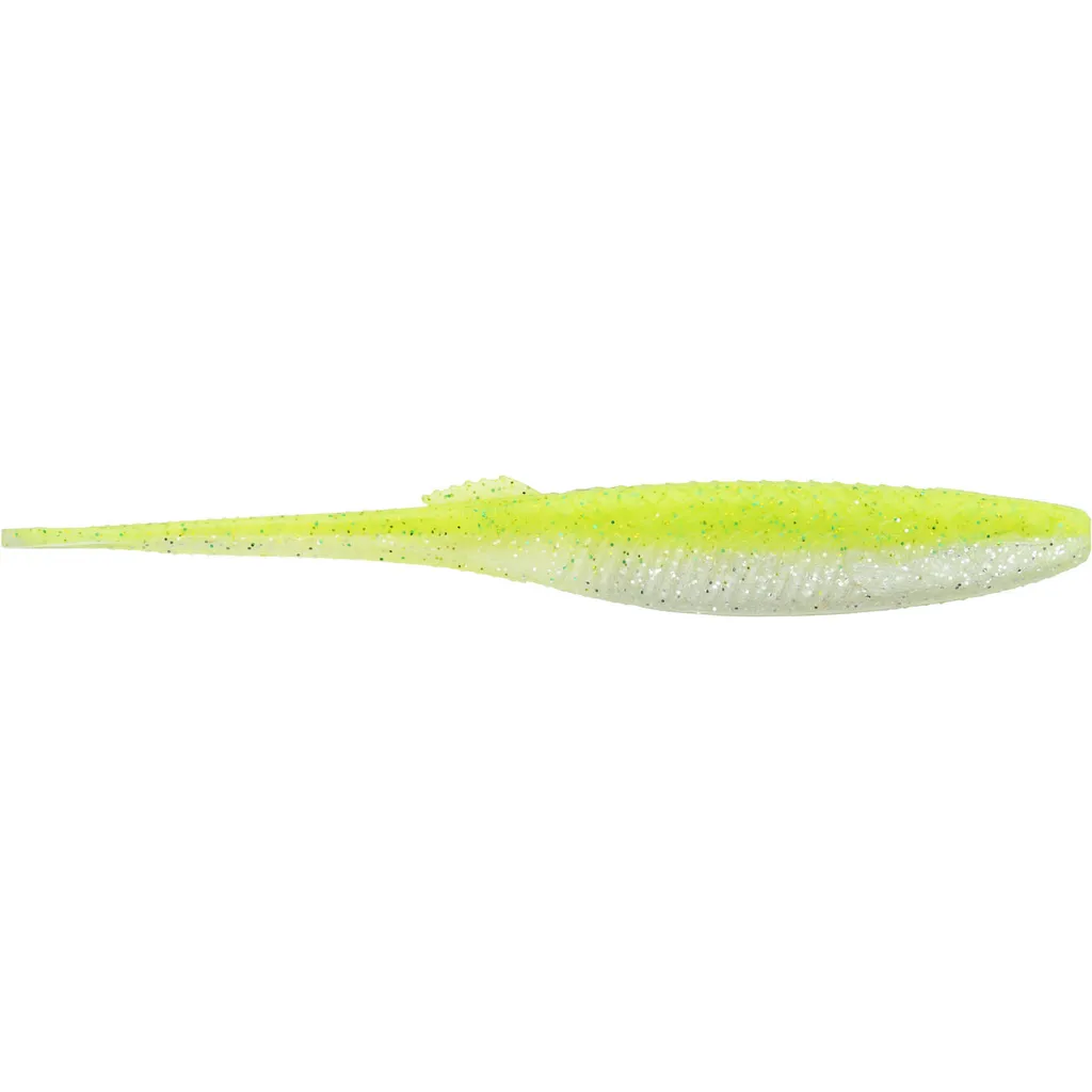Rapala CrushCity The Stingman Gummiköder 10 4.5g Chart White Flash