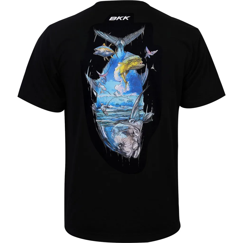 BKK SHORT SLEEVE CASUAL SHIRT - BRAND VALUES GT - BLACK T-Shirt S