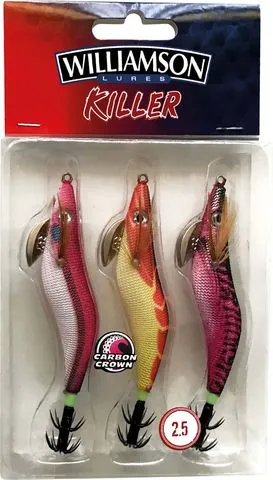 Williamson Killer Shrimp Kit 3pcs 2.5 8cm 11g Shrimp