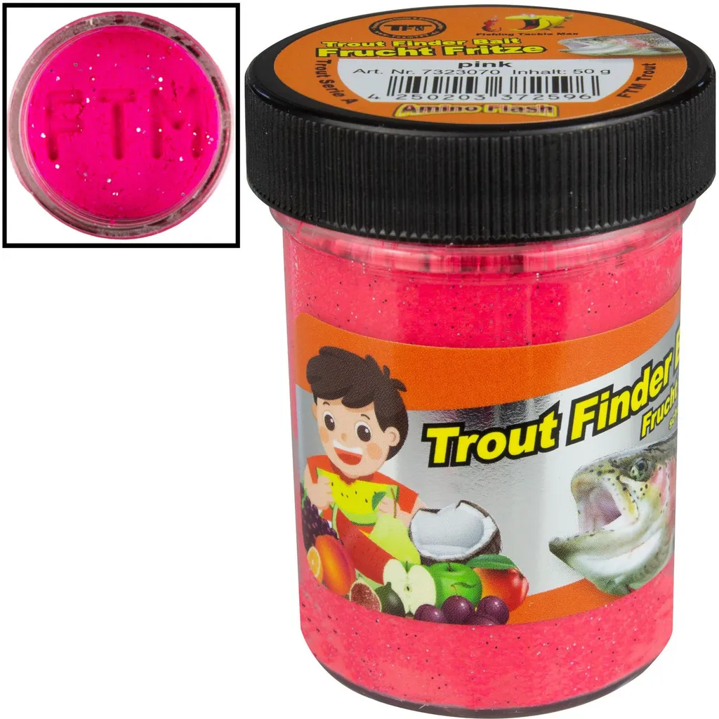 FTM Forellenteig schwimmend 50g Rosa