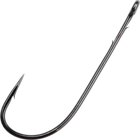 Gamakatsu Worm 36 Hook 2 6pcs Black