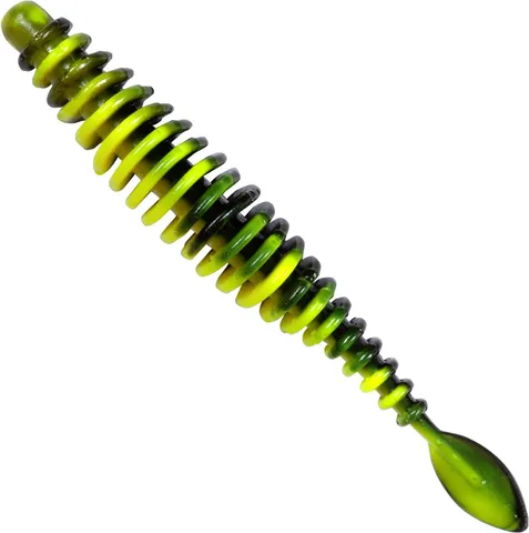 Quantum Magic Trout T-Worm Softbait 6,5cm 1g Neon Gelb/Schwarz