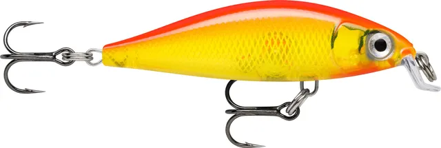 Rapala X-Light Wobbler FNM05 5cm 4g Gold Fluorescent Red