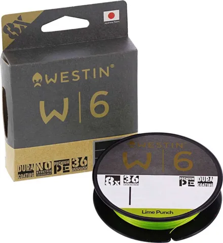 Westin W6 Braid 8 Lime Punch 0.33mm 24.9kg 300m