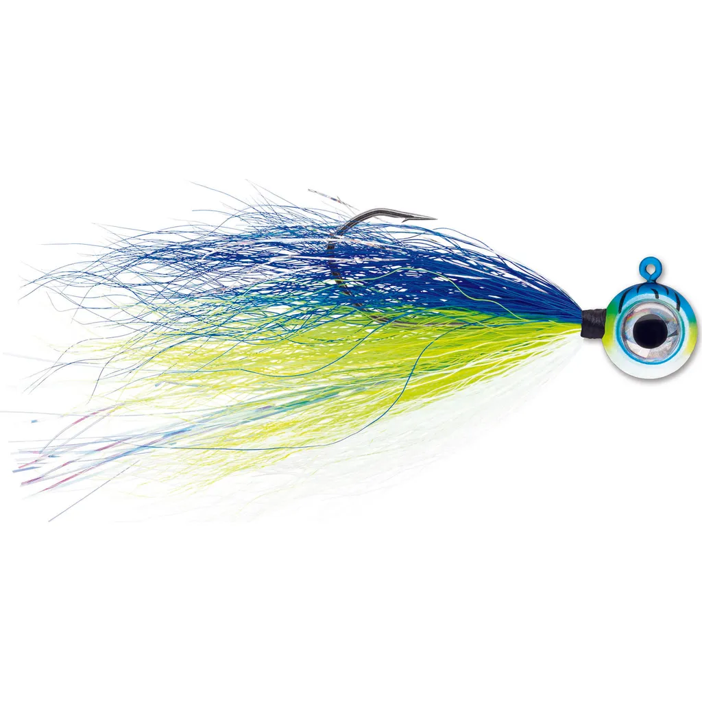 VMC MOONTAIL JIG 7158 BFUV #3/0 7g Blue Fire UV