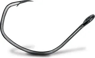 VMC 7236 Single for Spoon Hook 1/0 8pcs 3.21g Coastal Black