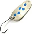 Troutwerk Spoon 3g 2.8cm Silver with Blue Dots