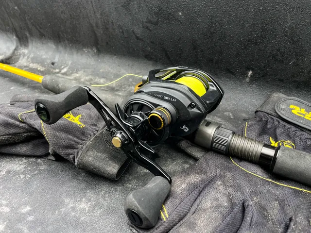 Black Cat Cast Baitcasting Reel 301 5.2:1 320g 12kg 66cm LH