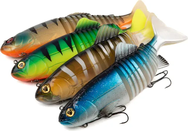 Fox Rage Jointed Replicant 32cm 355g Fire Tiger UV