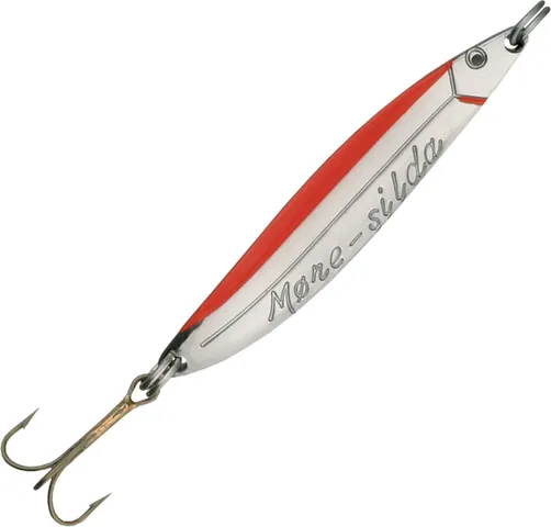 Blue Fox Moresilda Spoon Sea Trout Lure 7.5cm 18g Nickel Red