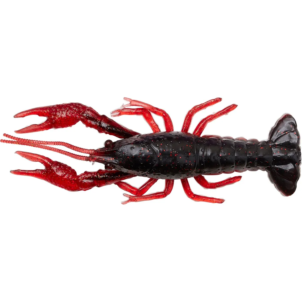 Savage Gear 4D Craw Gummiköder 7.5cm 5.5g Red Craw