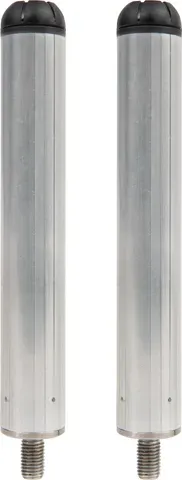 Matrix Silver Leg Extensions 15cm 25mm 152g Stainless Steel