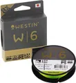 Westin W6 8 Geflochtene Schnur 0.148mm 6.8kg 1500m Lime Punch