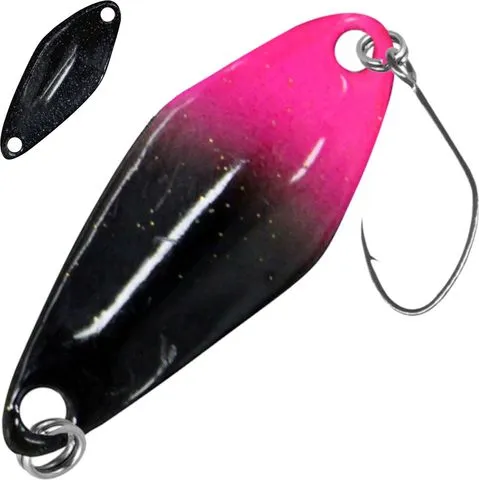 FTM Spoon Tremo 0.9g 2.9cm Black-Pink/Black Single Hook
