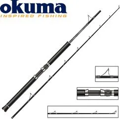 Okuma Cortez Spinning Rod 2.23m 298g 136cm Carbon