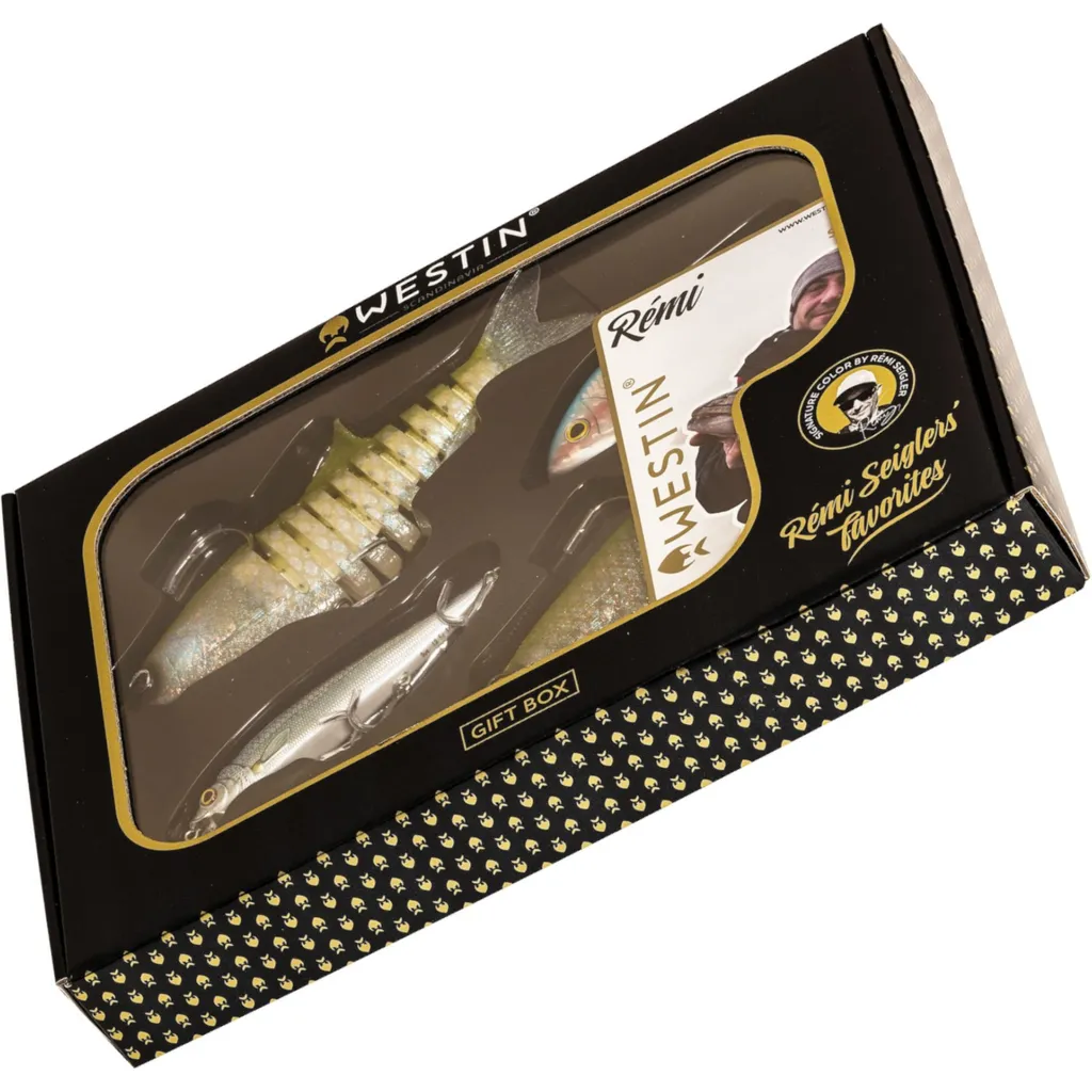 Westin Gift Box Rémi Seiglers Favorites Kunstköder-Set 4Pcs Pearl Ghost